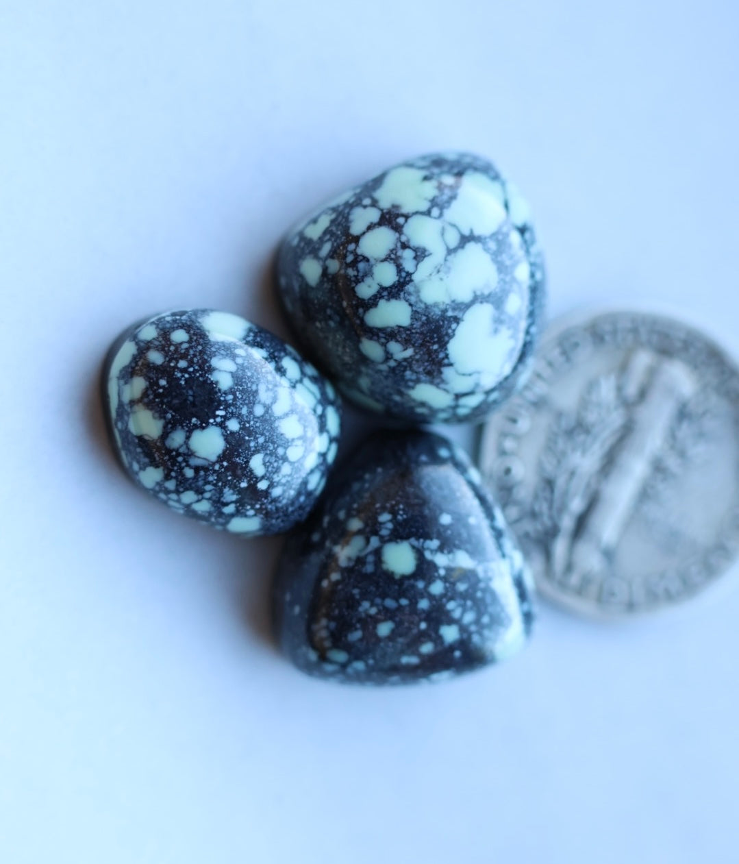 Emerald Basin Variscite cabochon set