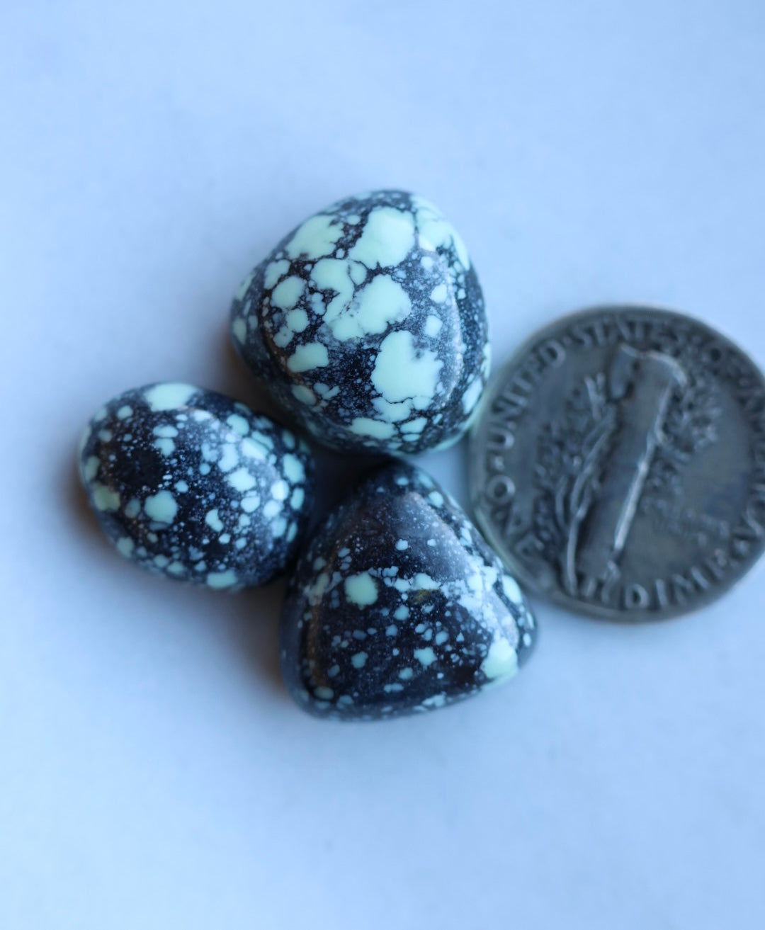 Emerald Basin Variscite cabochon set