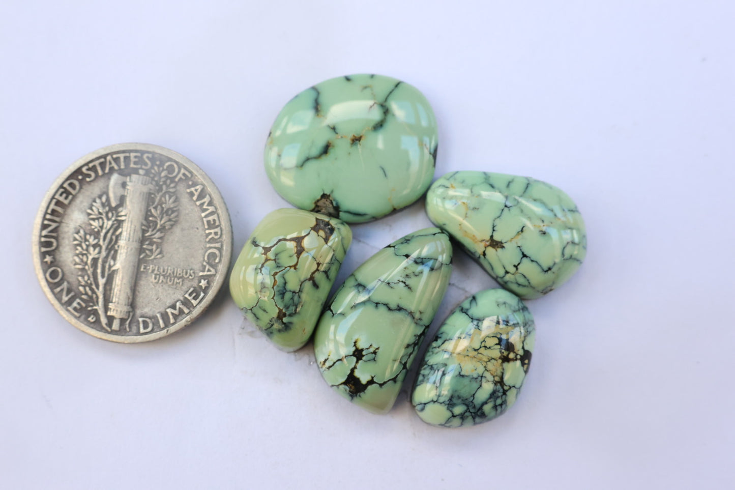 Colina verde variscite cab