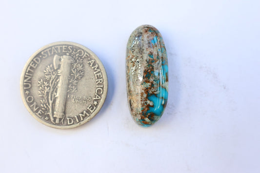 Bisbee turquoise cabochon