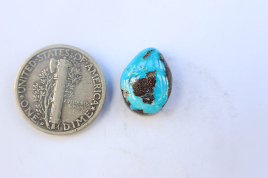 Bisbee turquoise cabochon