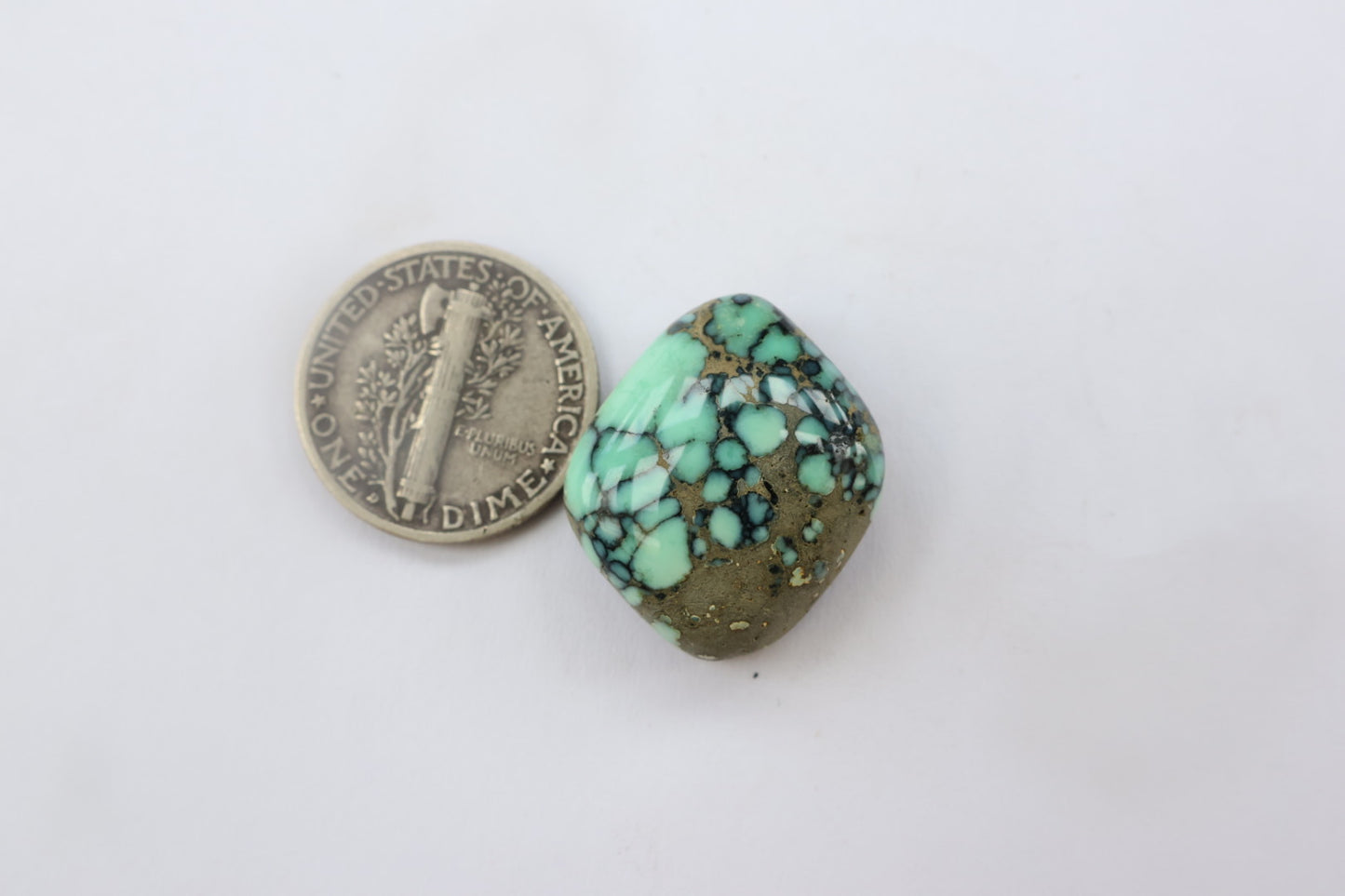 Angel wing Variscite cabochon