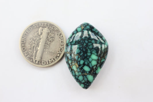 Angel wing Variscite cabochon