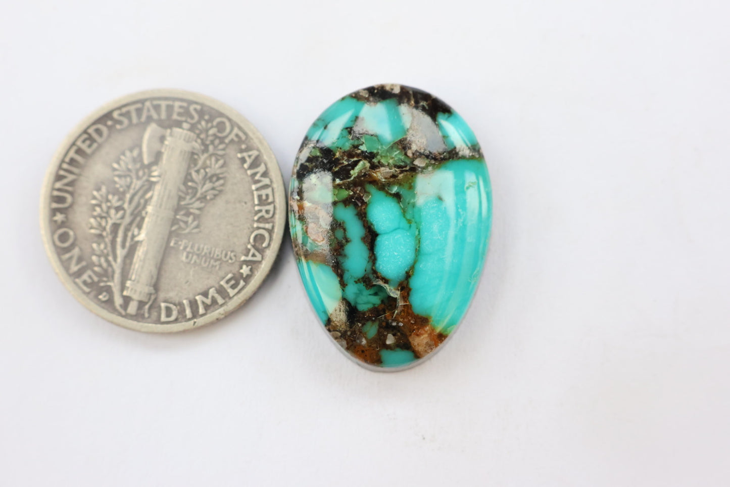 Morenci turquosie cabochon