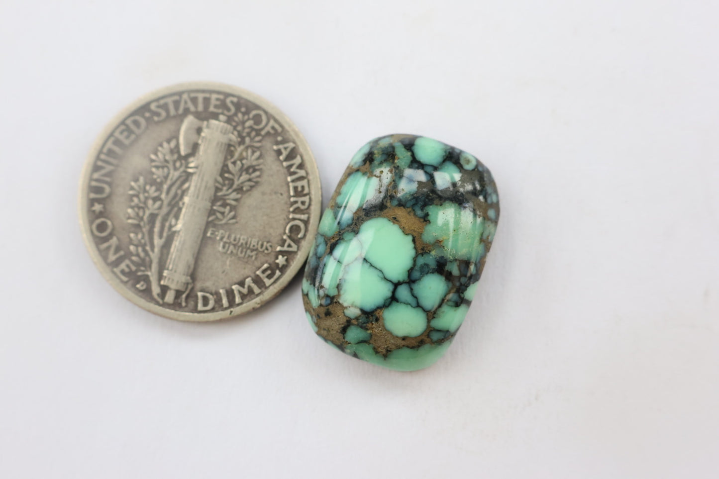 Angel wing Variscite cabochon