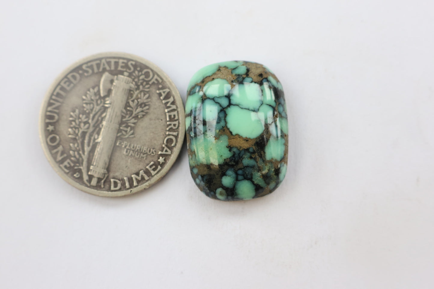 Angel wing Variscite cabochon