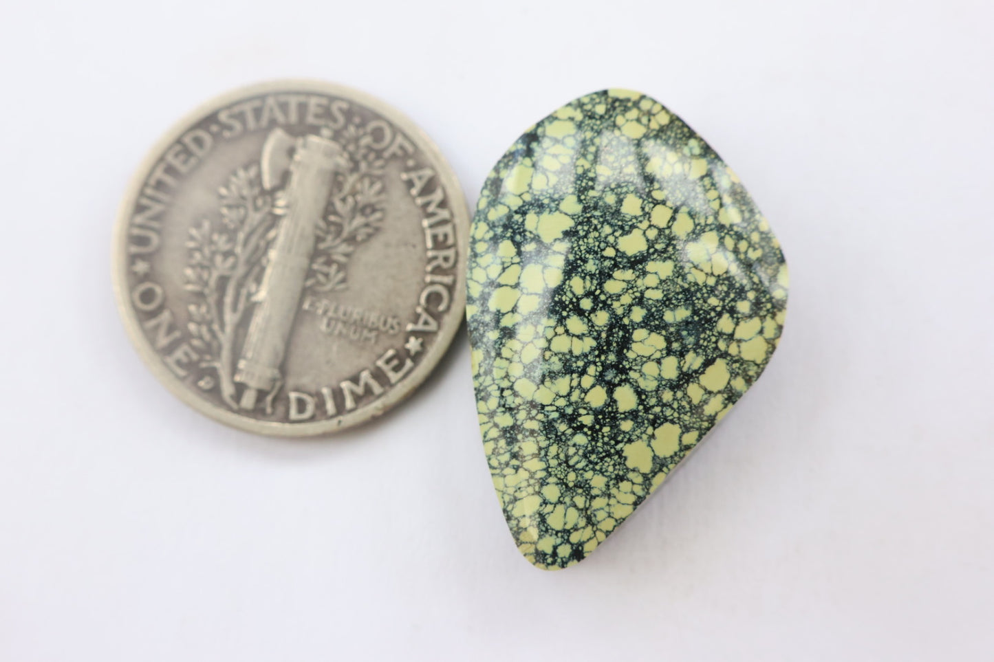 Peacock Variscite  cabochon