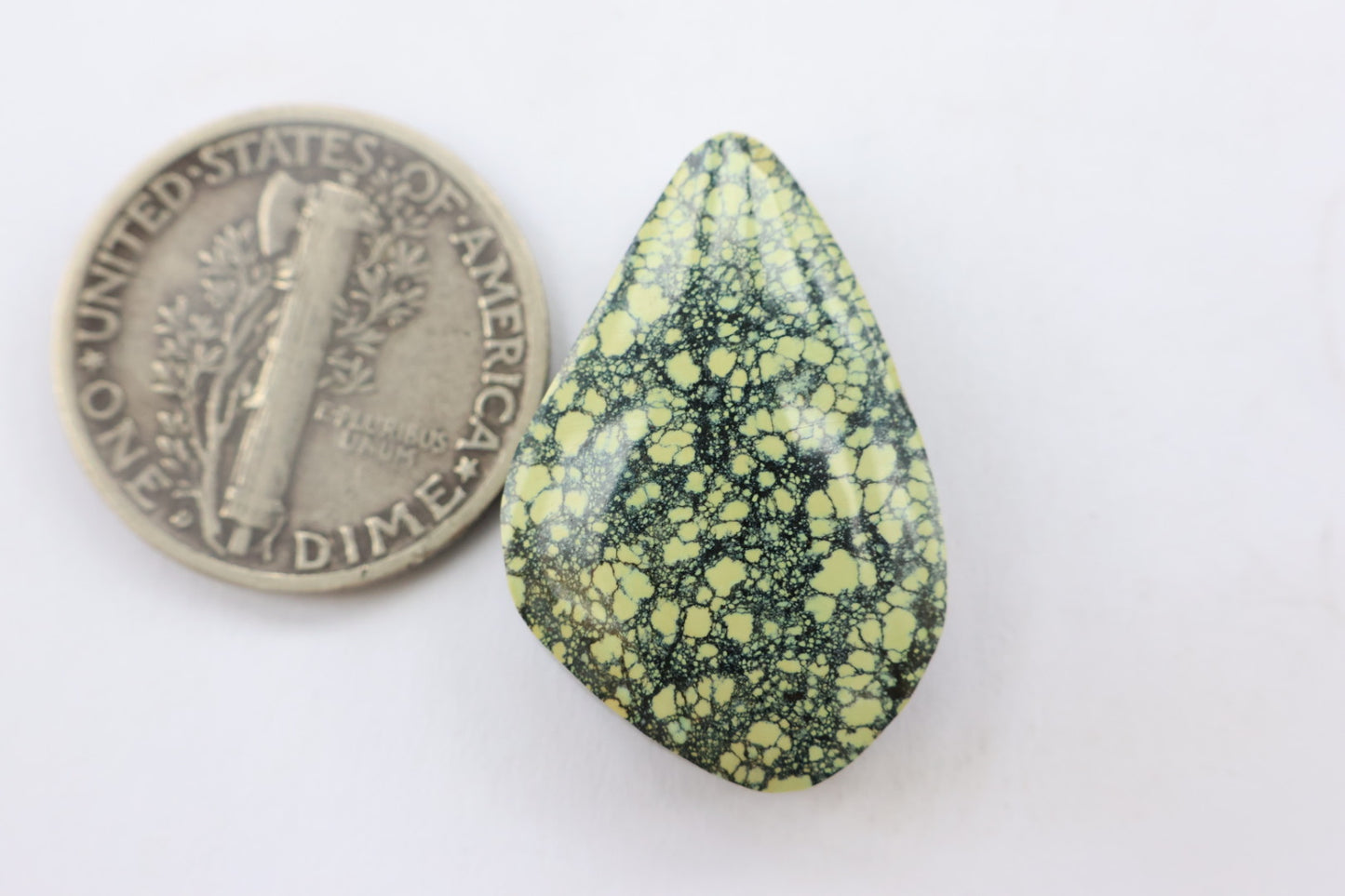 Peacock Variscite  cabochon