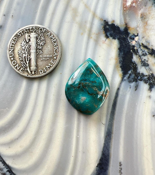 Bisbee turquoise cabochon