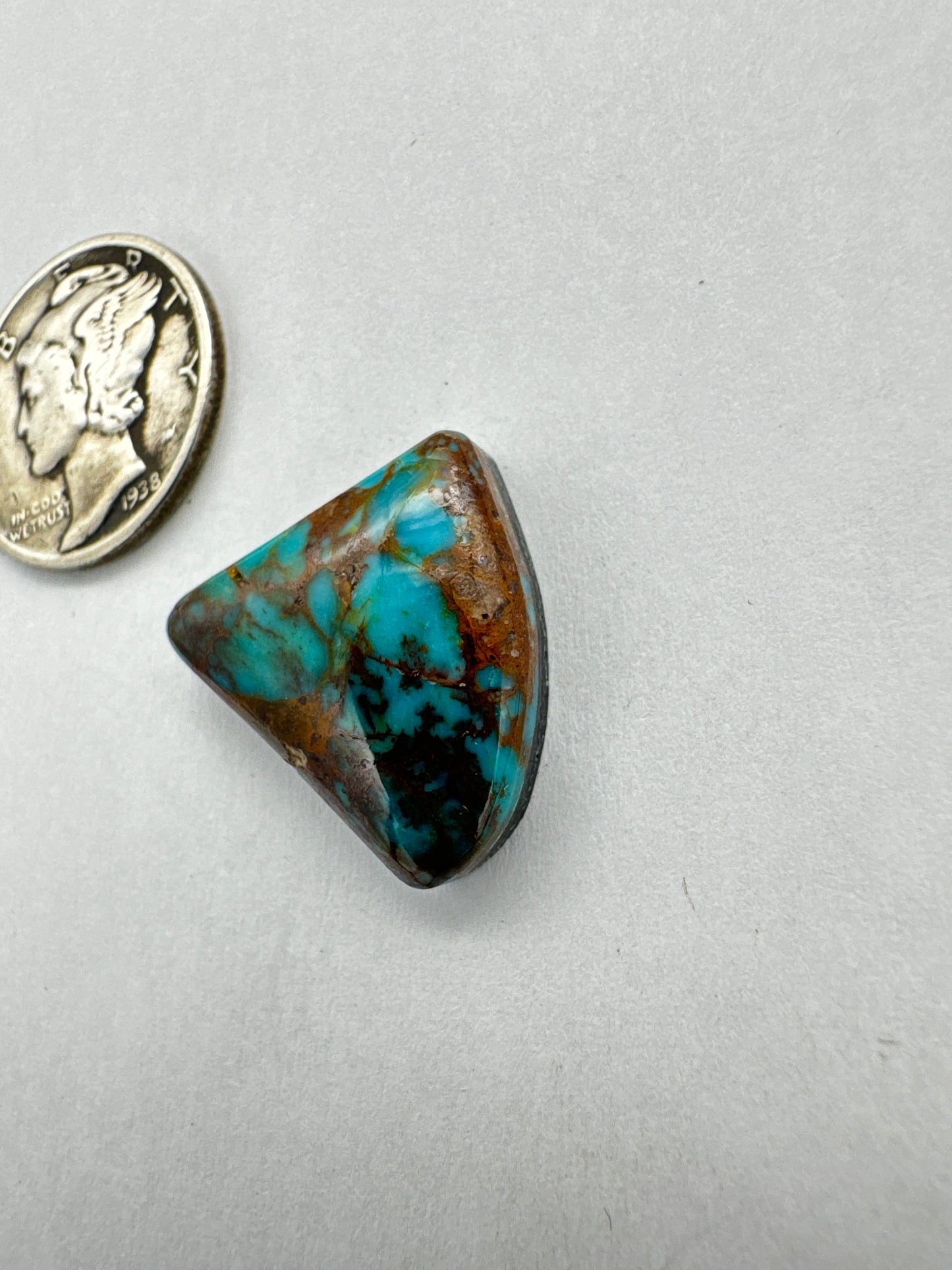 Bisbee turquoise cabochon