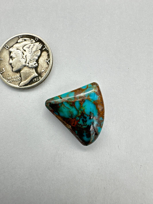 Bisbee turquoise cabochon