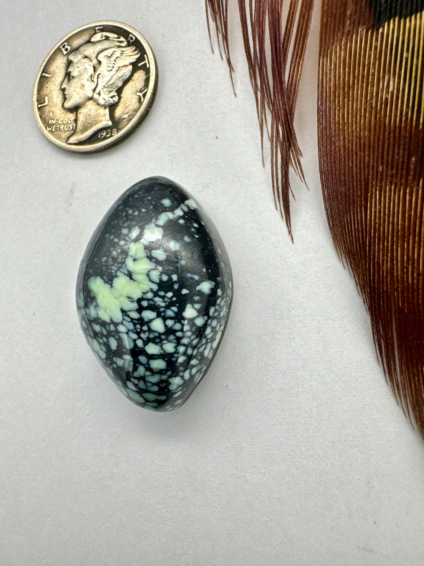 Emerald Basin Variscite cabochon