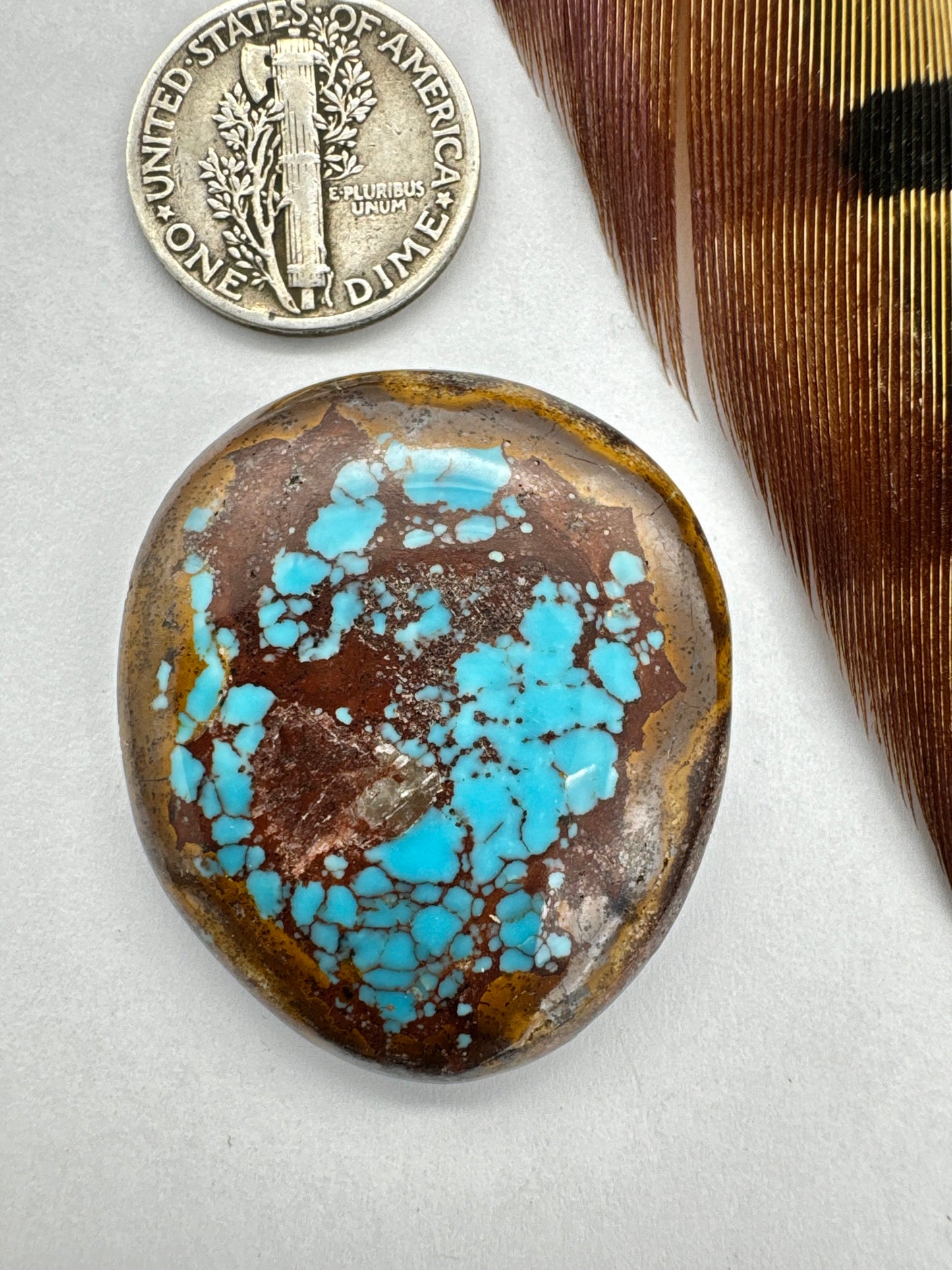 Egyptian Turquoise Hugh grade cabochon