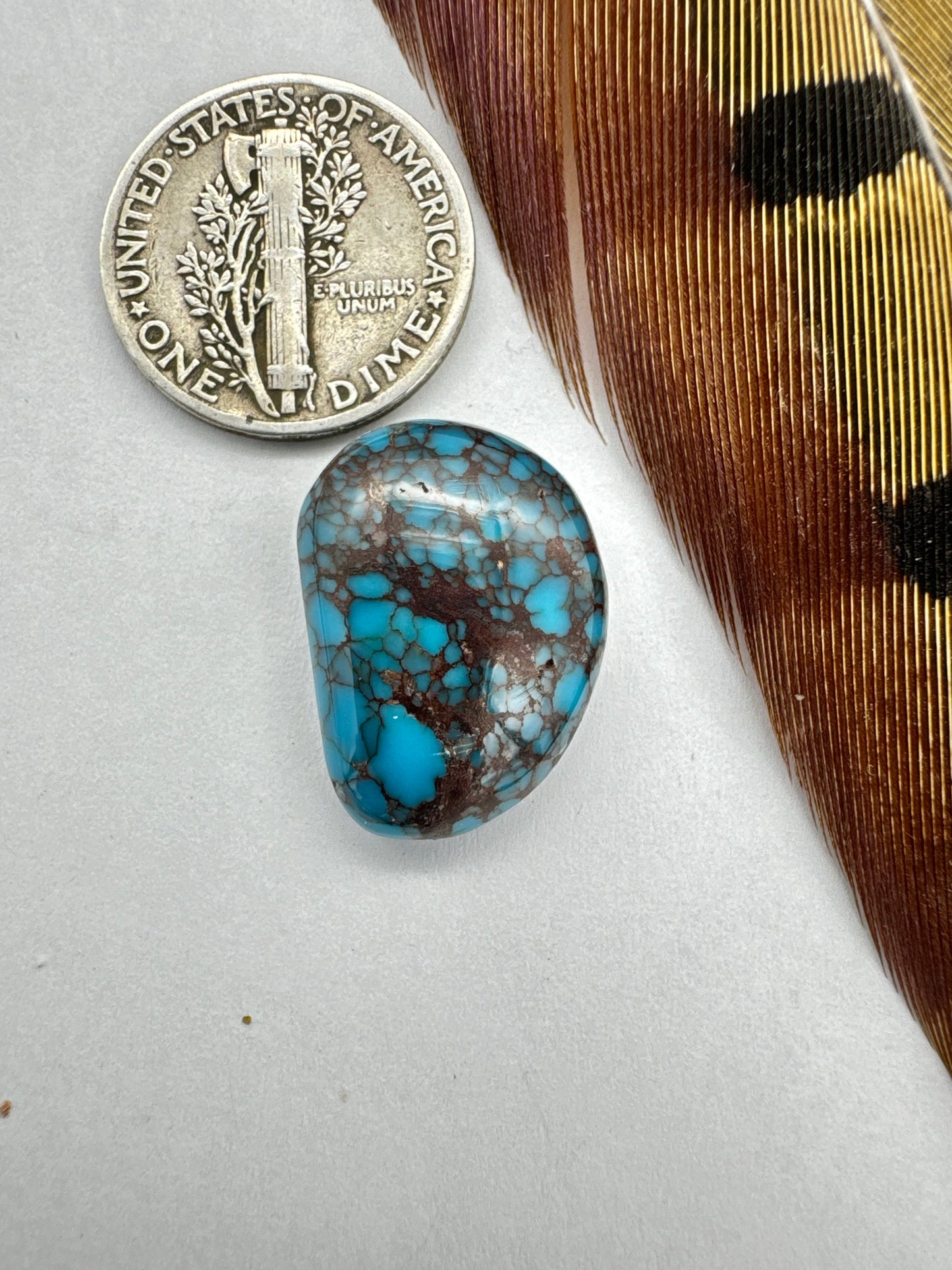 Egyptian Turquoise Hugh grade cabochon