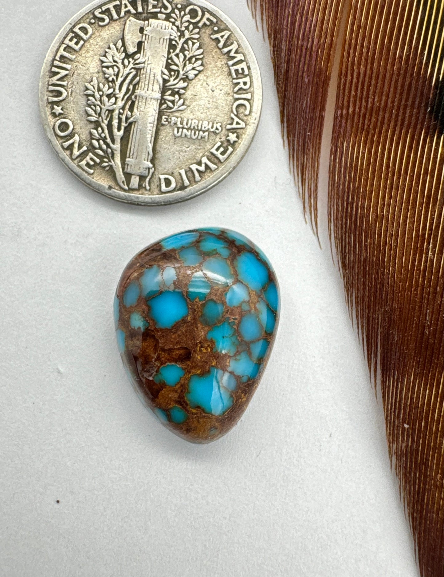 Egyptian Turquoise Hugh grade cabochon