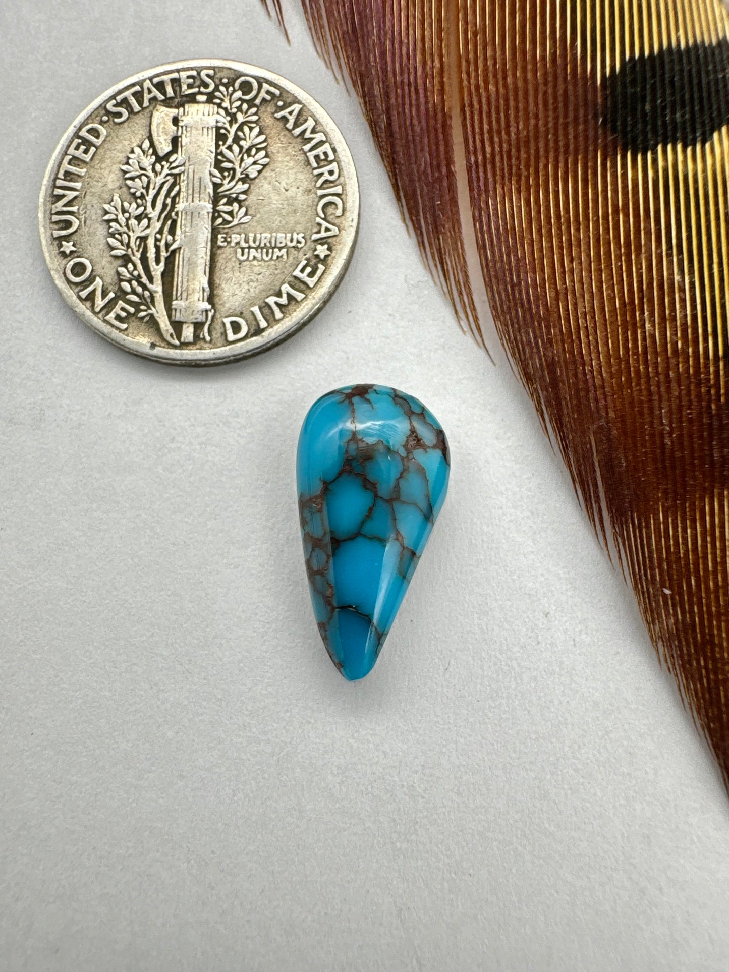 Egyptian Turquoise Hugh grade cabochon