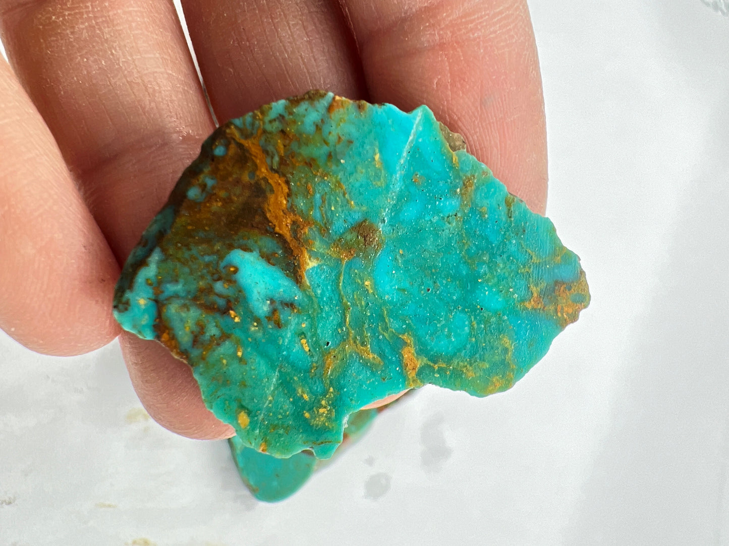 Ceremonial turquoise rough slabs