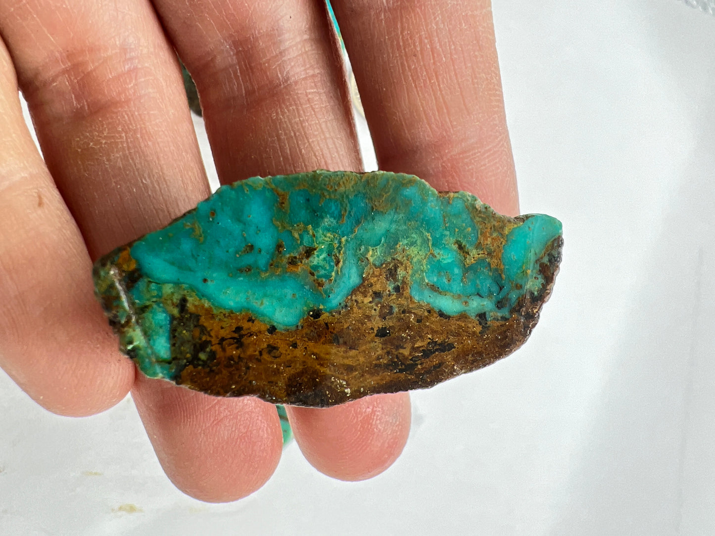 Ceremonial turquoise rough slabs