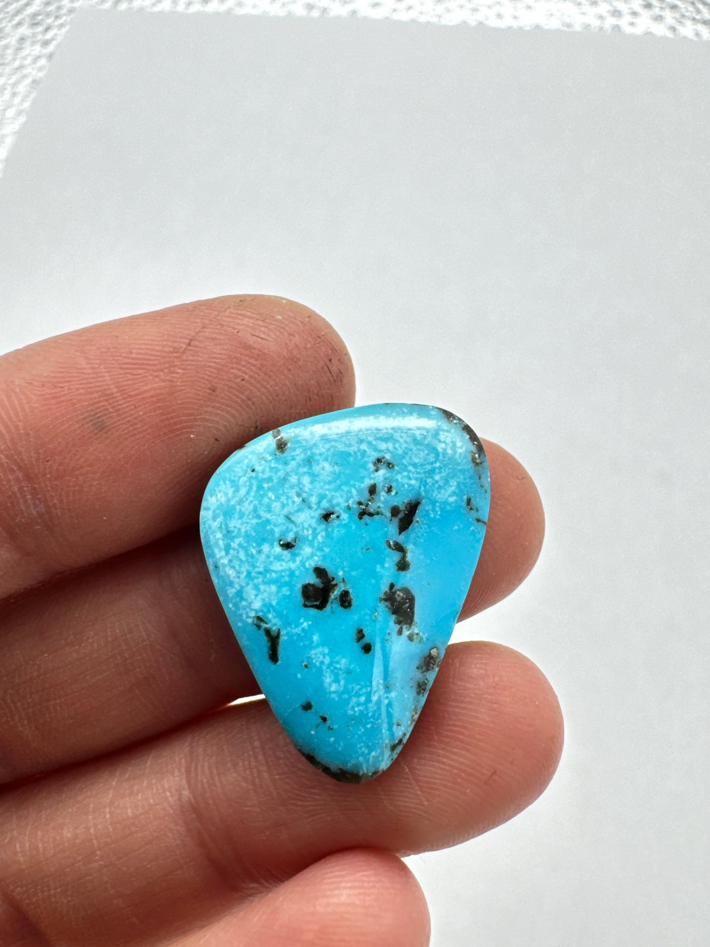 Old stock Kingman turquoise cabochon