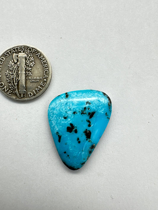 Old stock Kingman turquoise cabochon